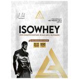 IsoWhey | Proteine ​​del siero del latte isolate con enzimi digestivi, BCAA & Glutammina - 25 grammi