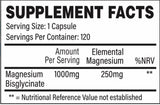 Magnesio JP | come Bisglicinato di Magnesio - 120 capsule