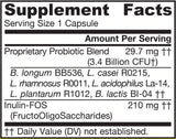 Jarro-Dophilus®+FOS (3,4 B. CFU)/200 capsule