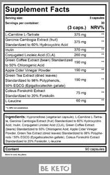 Bruciare cheto | con L-Carnitina - 90 capsule