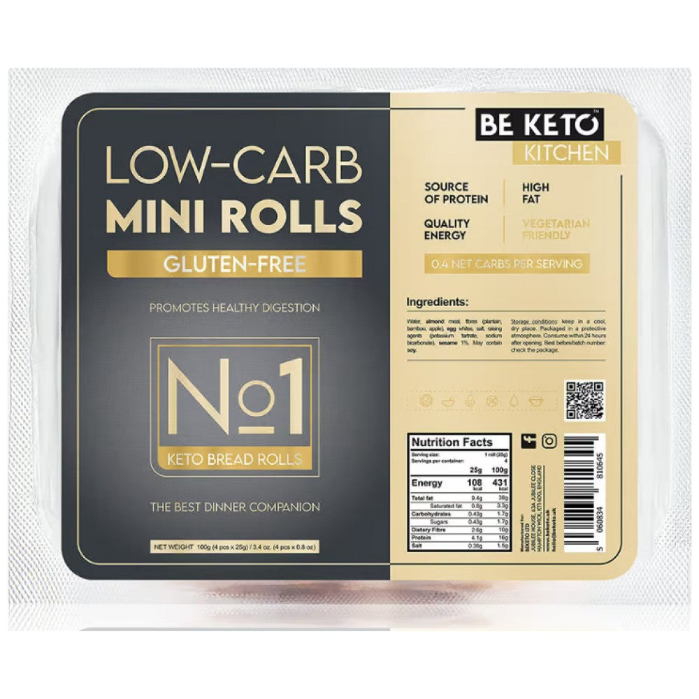 Mini rotoli Keto | Senza Glutine - 100 grammi