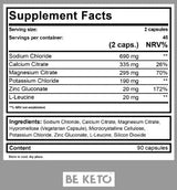 Capsule di chetoliti | Formula cheto elettrolitica - 90 capsule