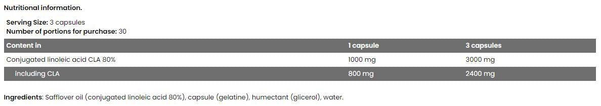 <tc>Kevin Levrone</tc> CLA 3000 [90 capsule di gel, 30 dosi]
