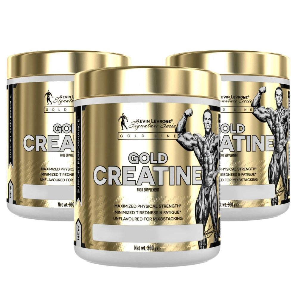 <tc>Kevin Levrone</tc> - Creatina Monoidrato in Polvere Gold Series - 300 gr 2 + 1 omaggio