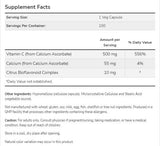 Vitamina C-500 | Calcio Ascorbate -C - 250 Capsule