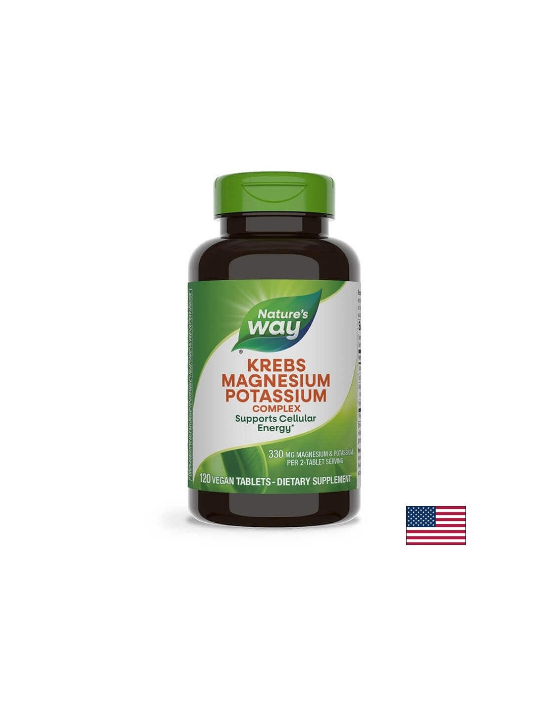 Krebs Magnesium Potassium Complex/ Magnesio e Potassio (complesso minerale bioattivo) x 120 compresse