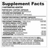 Olio di Krill 500 mg - 60 capsule molli