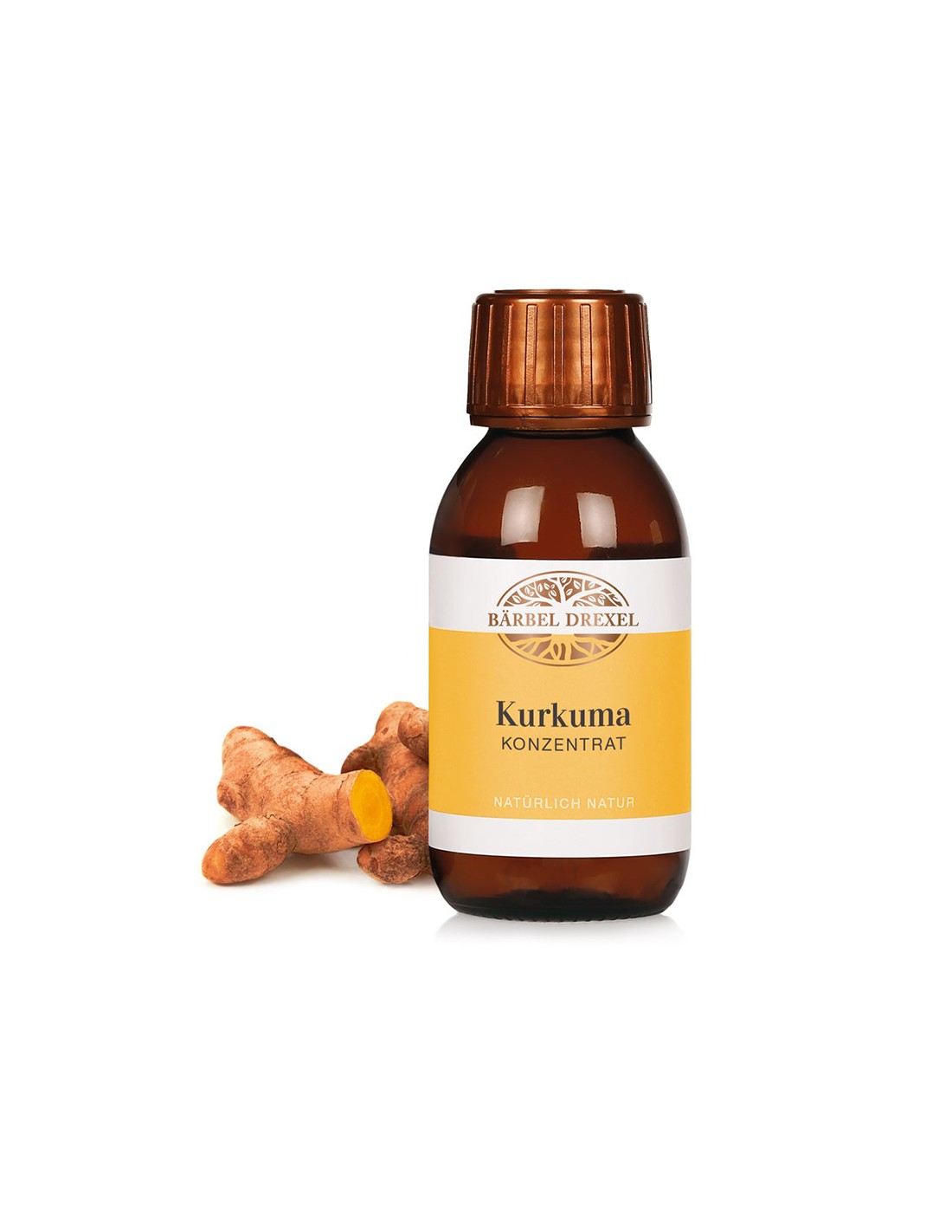 Kurkuma Konzentrat/Curcuma con zenzero, pepe nero e vitamina C, 100 ml <tc>Bärbel Drexel</tc>