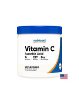 Immunità - Vitamina C (acido L-ascorbico), 1000 mg x 227 g polvere