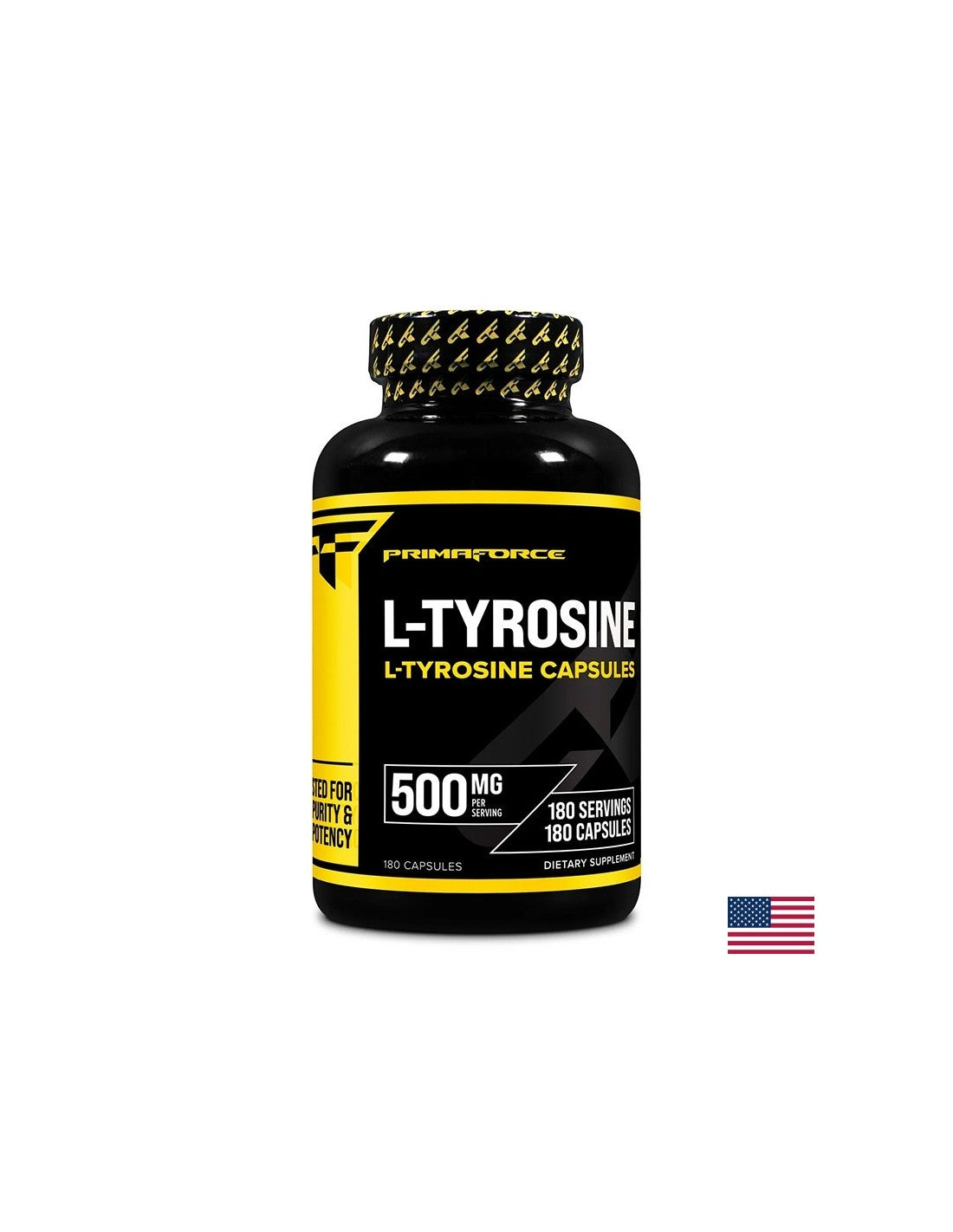 Squilibrio ormonale - L-Tirosina, 500 mg x 180 capsule