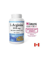 Energia - L-Arginina, 1000 mg x 180 compresse <tc>Natural Factors</tc>
