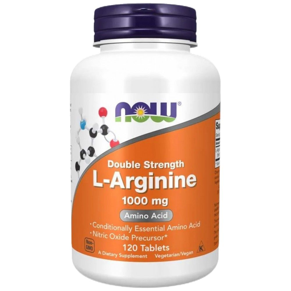 L-Arginina 1000 mg/Doppia potenza - 120 Compresse