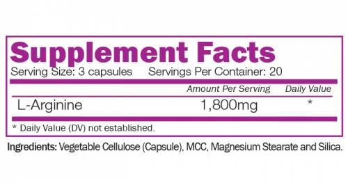 L-Arginina Max - 60 capsule