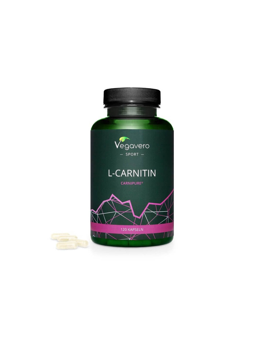L-Carnitina, 120 capsule, 100% vegano <tc>Vegavero</tc>