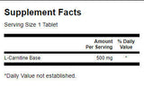 L-Carnitina 500 mg - 100 Compresse