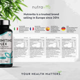 Complesso di L-Carnitina/L-Tartrato//150 capsule, 75 dosi/ <tc>Nutravita</tc>