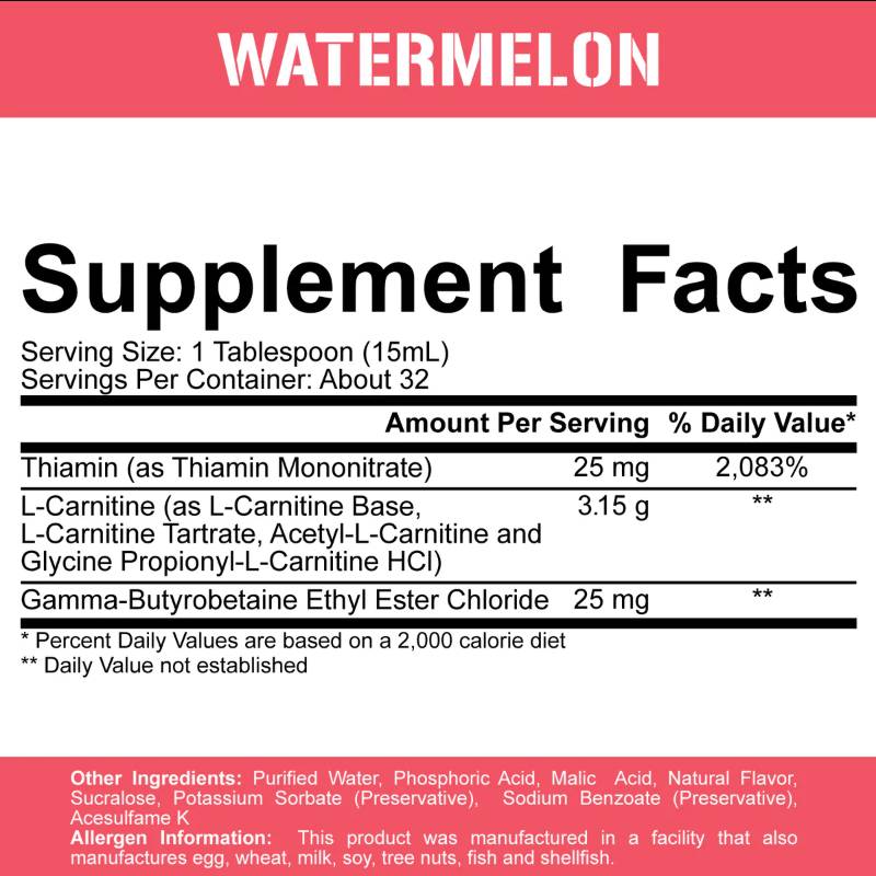 L-Carnitina Liquida 3150 | Matrice di carnitina di 4 tipi - 473 ml