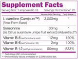 L-Carnitina Plus Shot - 60 ml
