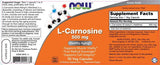 L-Carnosina 500 mg - 100 capsule