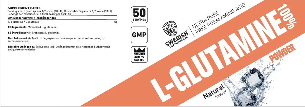 L-Glutammina 100% - 250 grammi