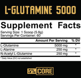 L-Glutammina 5000 | Serie Core: 348 grammi