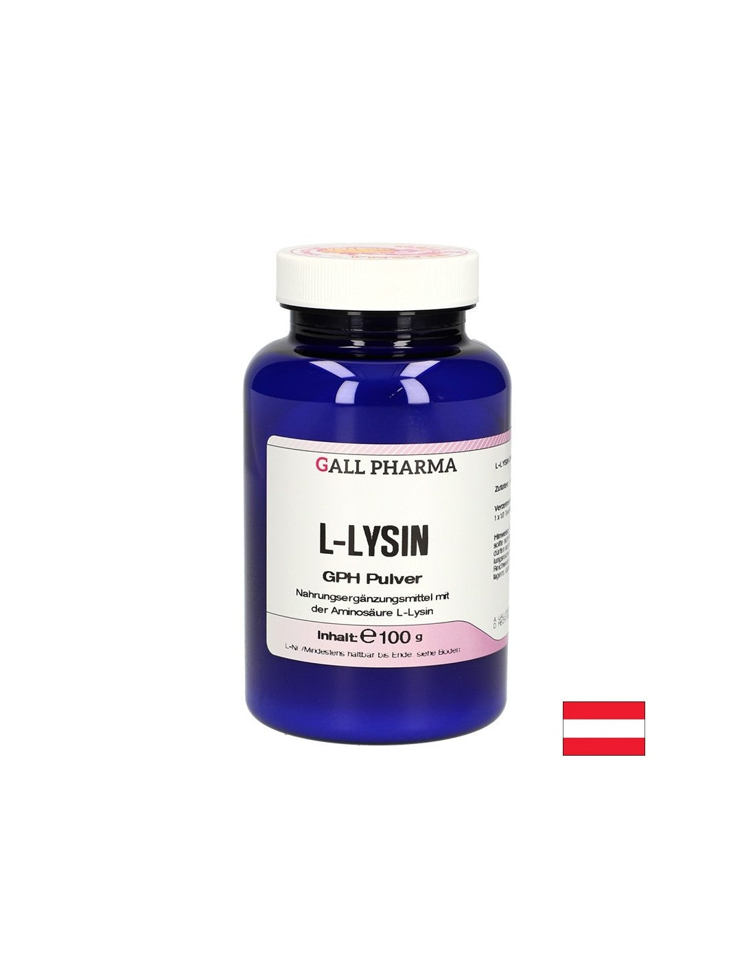 Herpes simplex, salute immunitaria - L-lisina (L-lisina), 100 g, polvere
