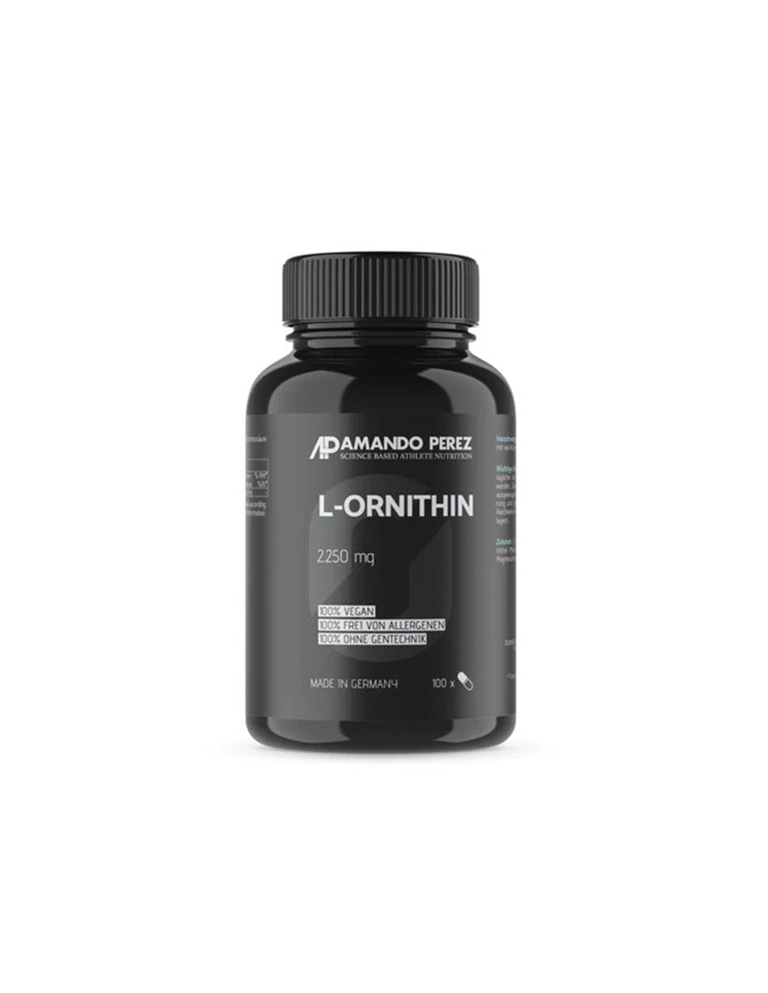 Disintossicazione - L-Ornitina (L-Ornitina) Amando Perez, 100 capsule