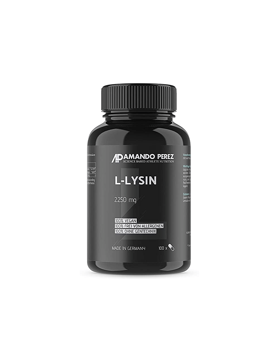 L-lisina/L-lisina, 100 capsule