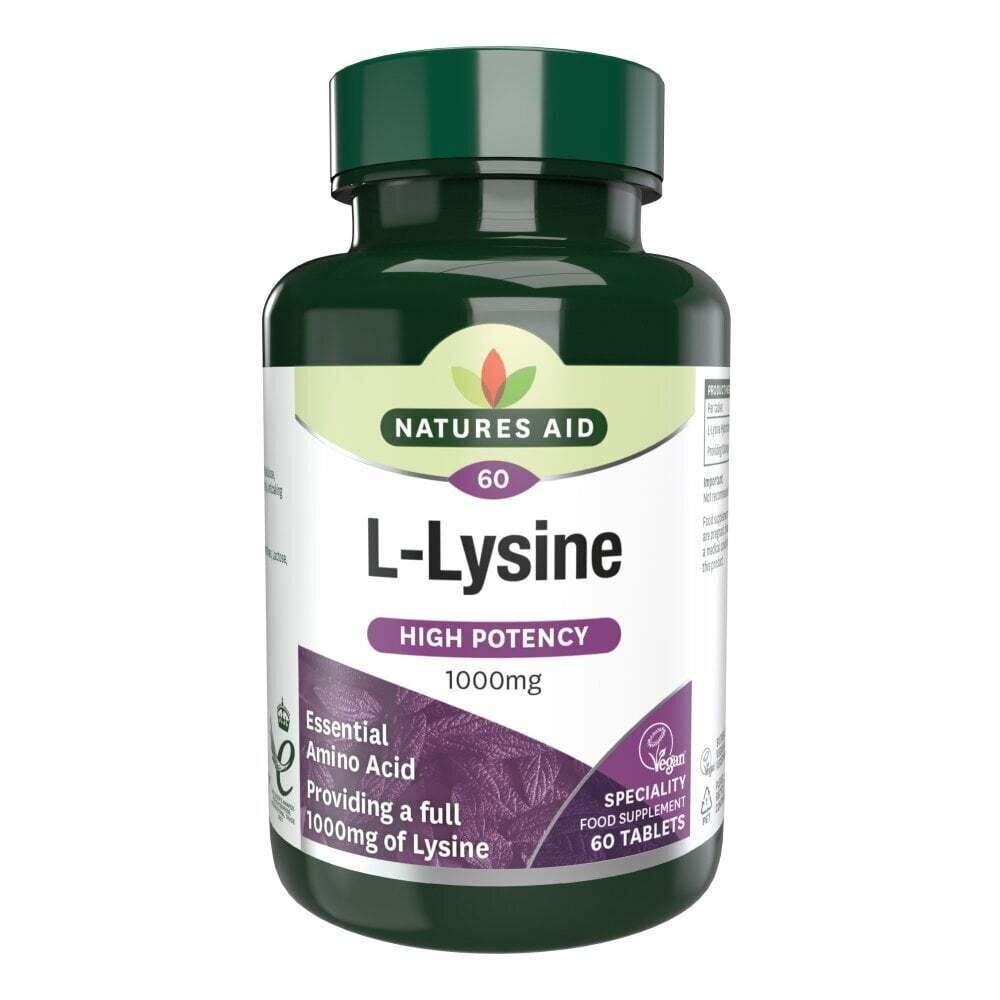 L-Lisina 1000mg 60 compresse NaturesAid
