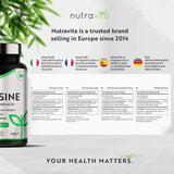 L-Lisina 1100mg 240 Compresse Vegane