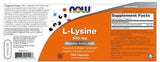 L-Lisina 500 mg - 100 capsule