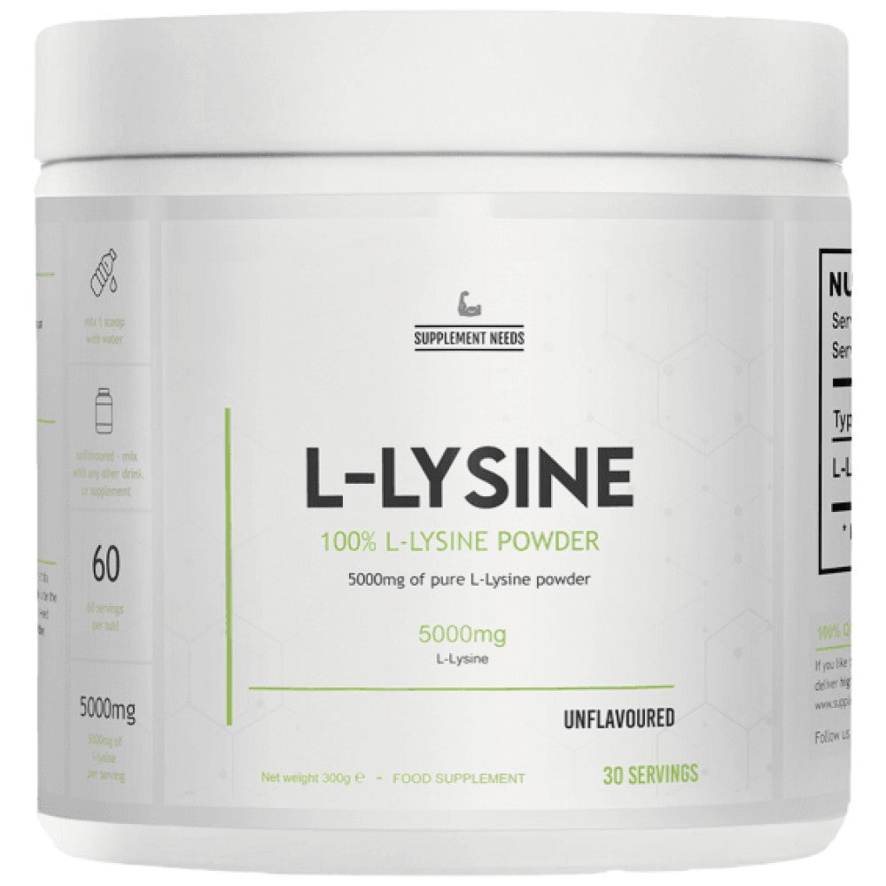 Polvere di L-lisina - 300 grammi