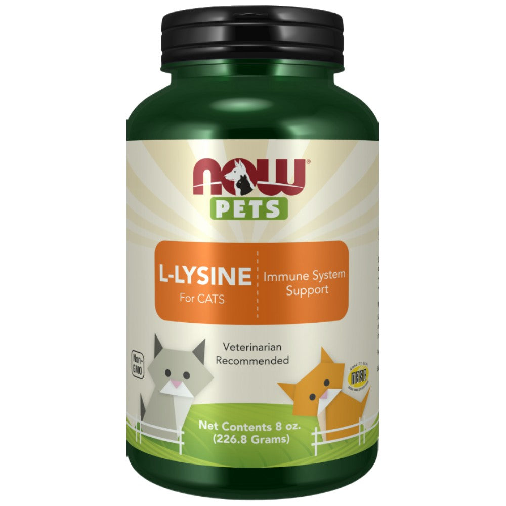 Polvere di L-lisina | per gatti - 226,8 grammi