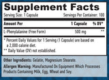 L-Fenilalanina 500mg/100 Capsule