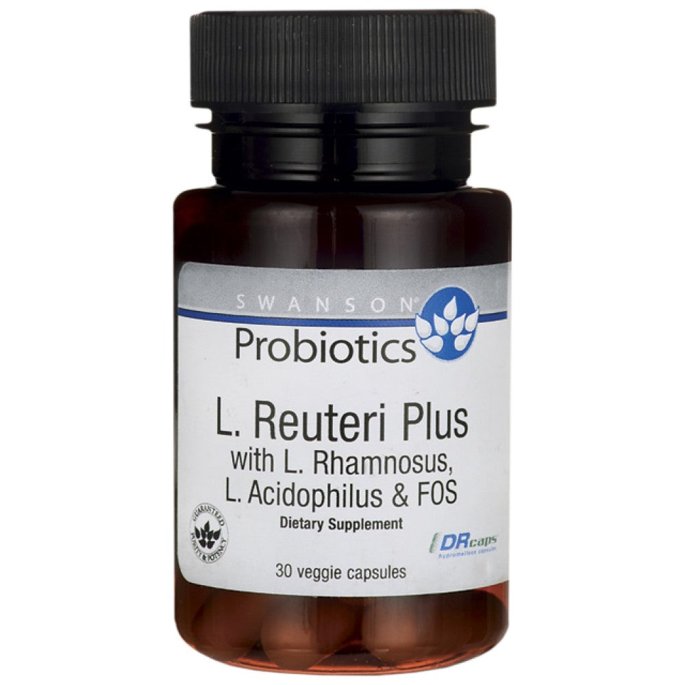 L. Reuteri Plus con L. Rhamnosus, L. Acidophilus e FOS 30 capsule