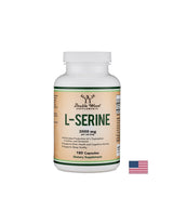 L-Serina, 180 capsule <tc>Double Wood</tc>