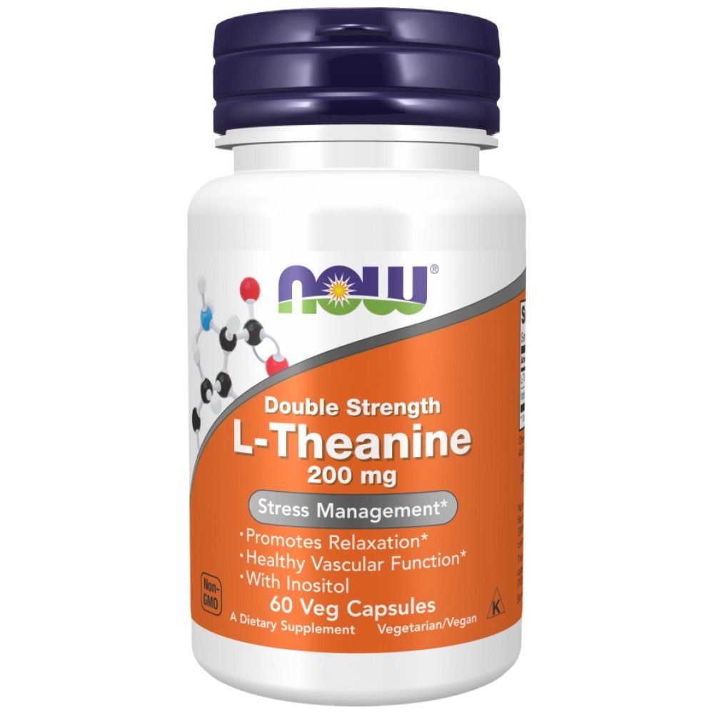 L-teanina 200 mg/doppia potenza - 60 capsule