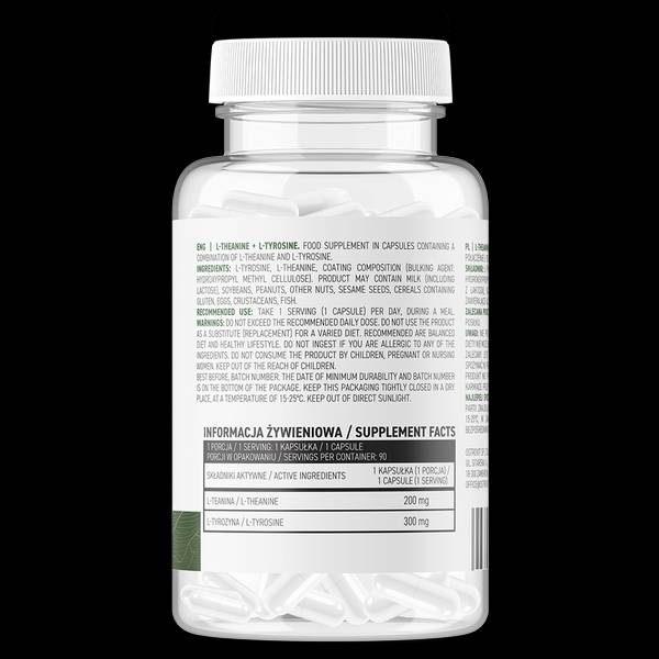 L-Teanina + L-Tirosina/Vege 90 capsule