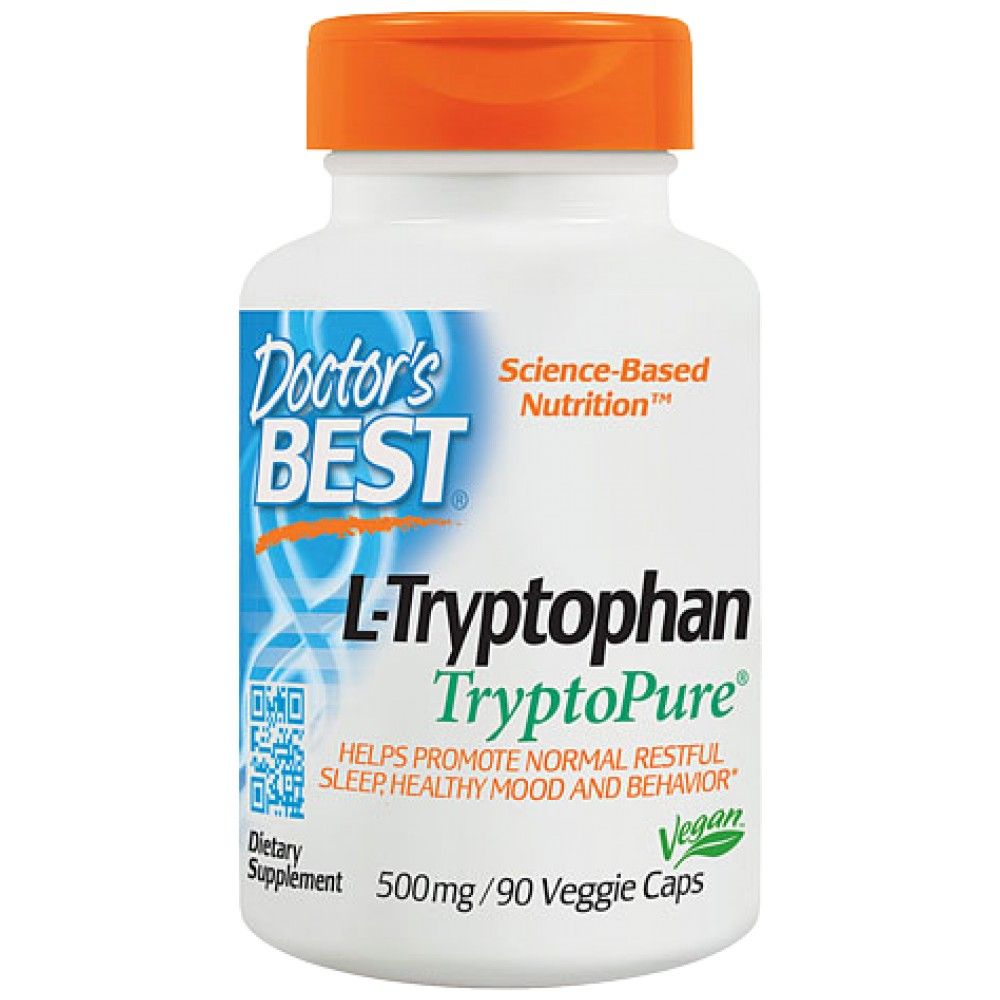 L-Triptofano 500 mg | Con TryptoPure - 90 capsule