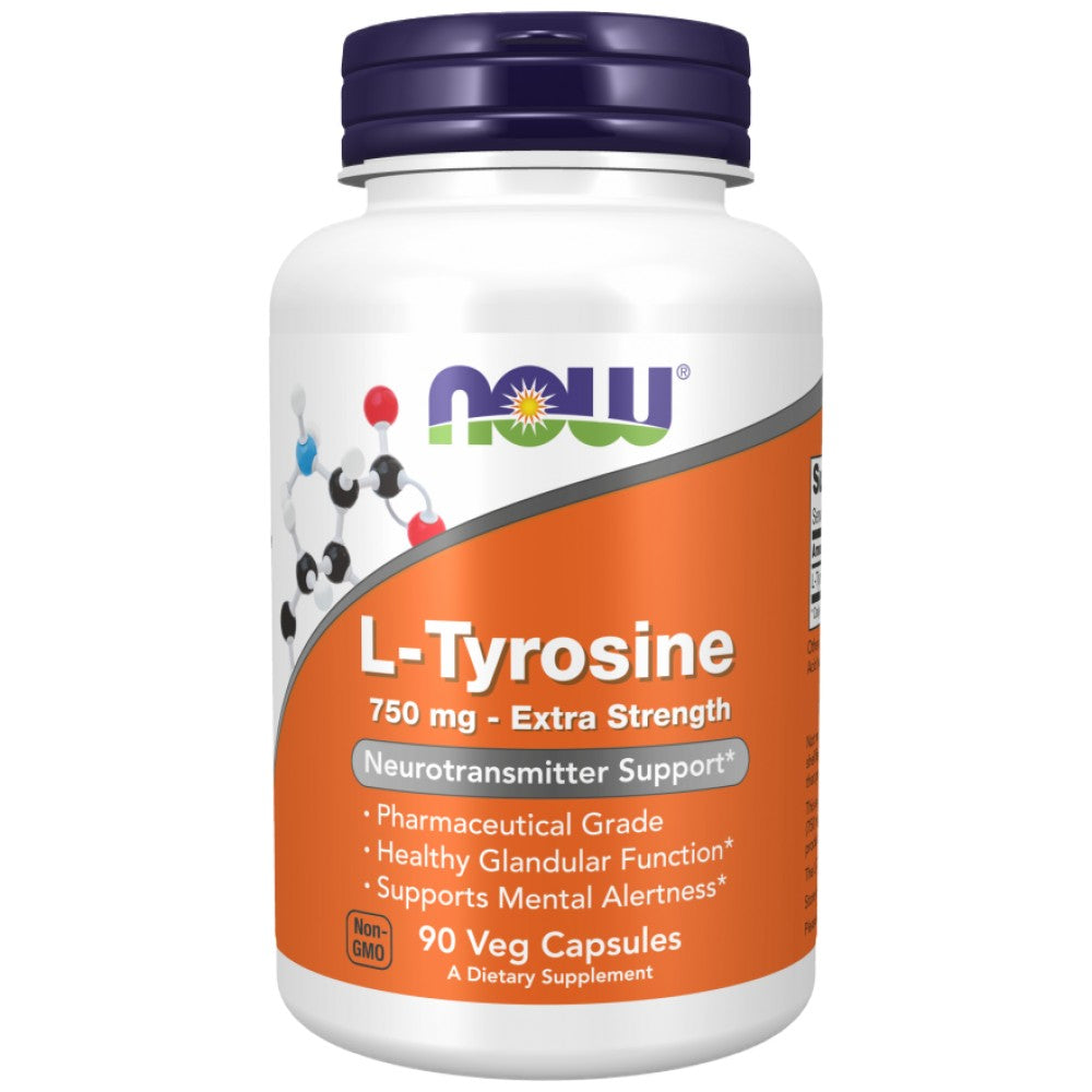 L-tirosina 750 mg | Forza extra - 90 capsule