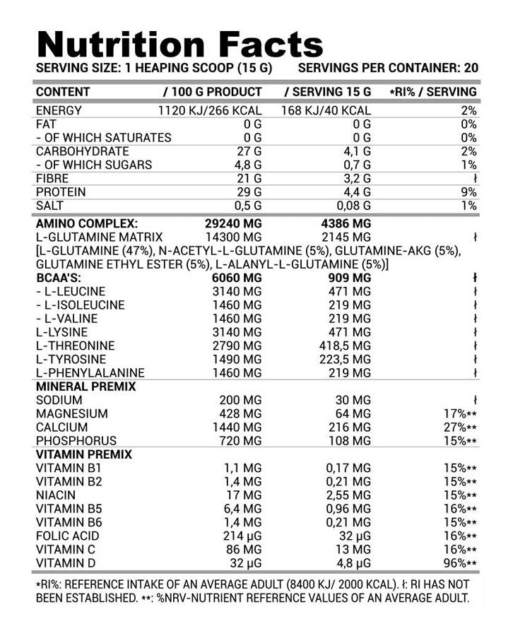 LA Vit/Amino | EAA + Vitamine & Minerali - 300 grammi