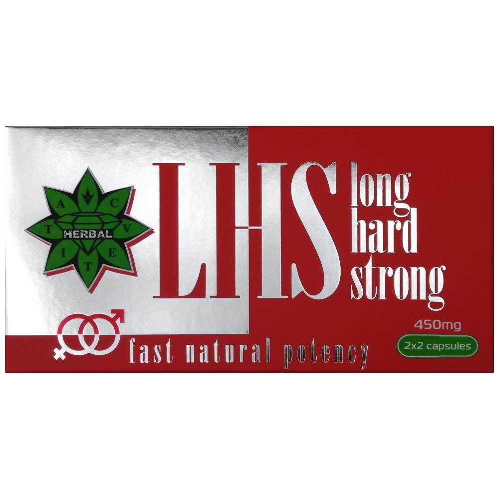 LHS (sesso lungo, duro e forte) 4 capsule