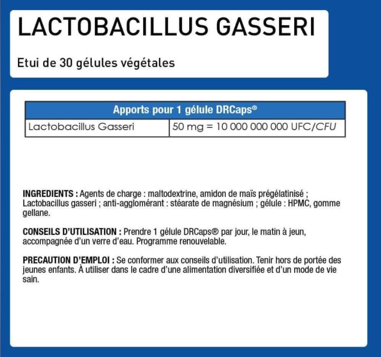 Lactobacillus Gasseri - 30 capsule
