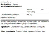 Fiori di lavanda 400 mg 60 capsule