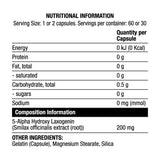Lasso | Laxogenina ~ Estratto di Smilax Officianalis - 60 capsule