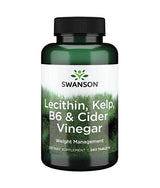 Lecitina, Kelp, B-6, & Aceto di sidro 428 mg - 240 compresse