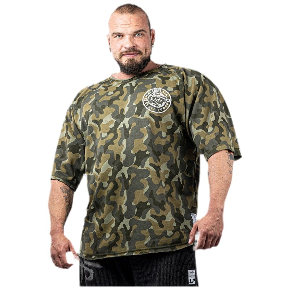 <tc>Legal Power</tc> Rag Top Spikes Gym/Top/Verde mimetico - Verde mimetico Ottomix