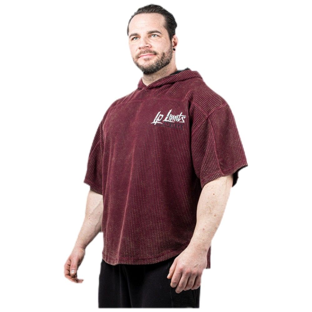<tc>Legal Power</tc> Felpa con cappuccio Stone Wash Rag Top ''Boston''/Felpa con cappuccio/Rosso - Rosso