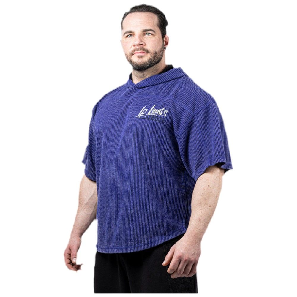 Legal Power Stone Wash Rag Top Hoodie ''Boston'' / Hooded Top / Royal Blue