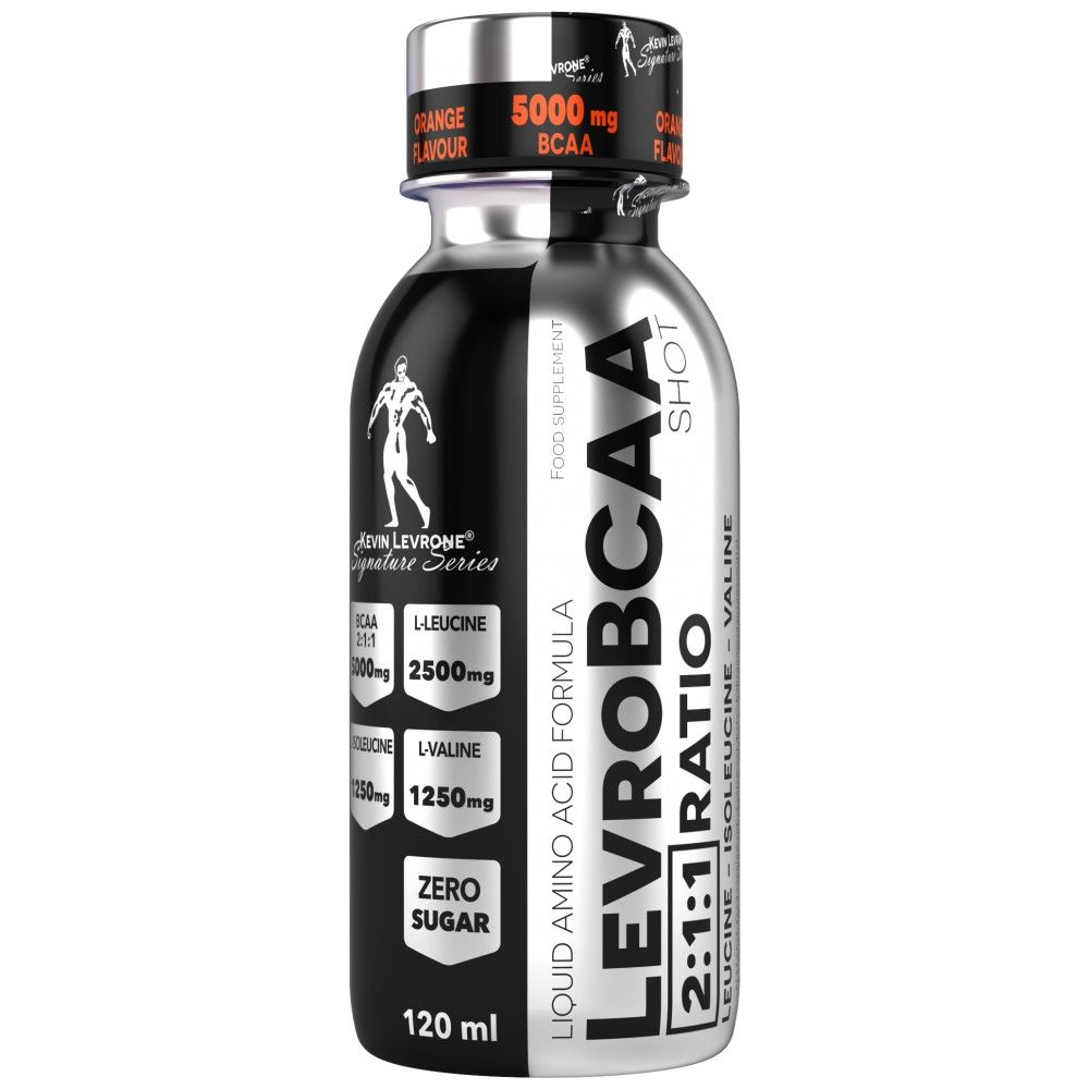 LevroBCAA Shot/5000 mg BCAA senza zuccheri - 120 ml